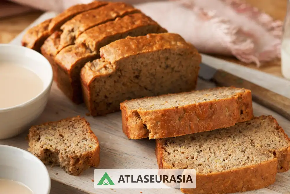 اطلس پل اوراسیا - طرز تهیه نان موز استرالیایی با استفاده از اسانس موز